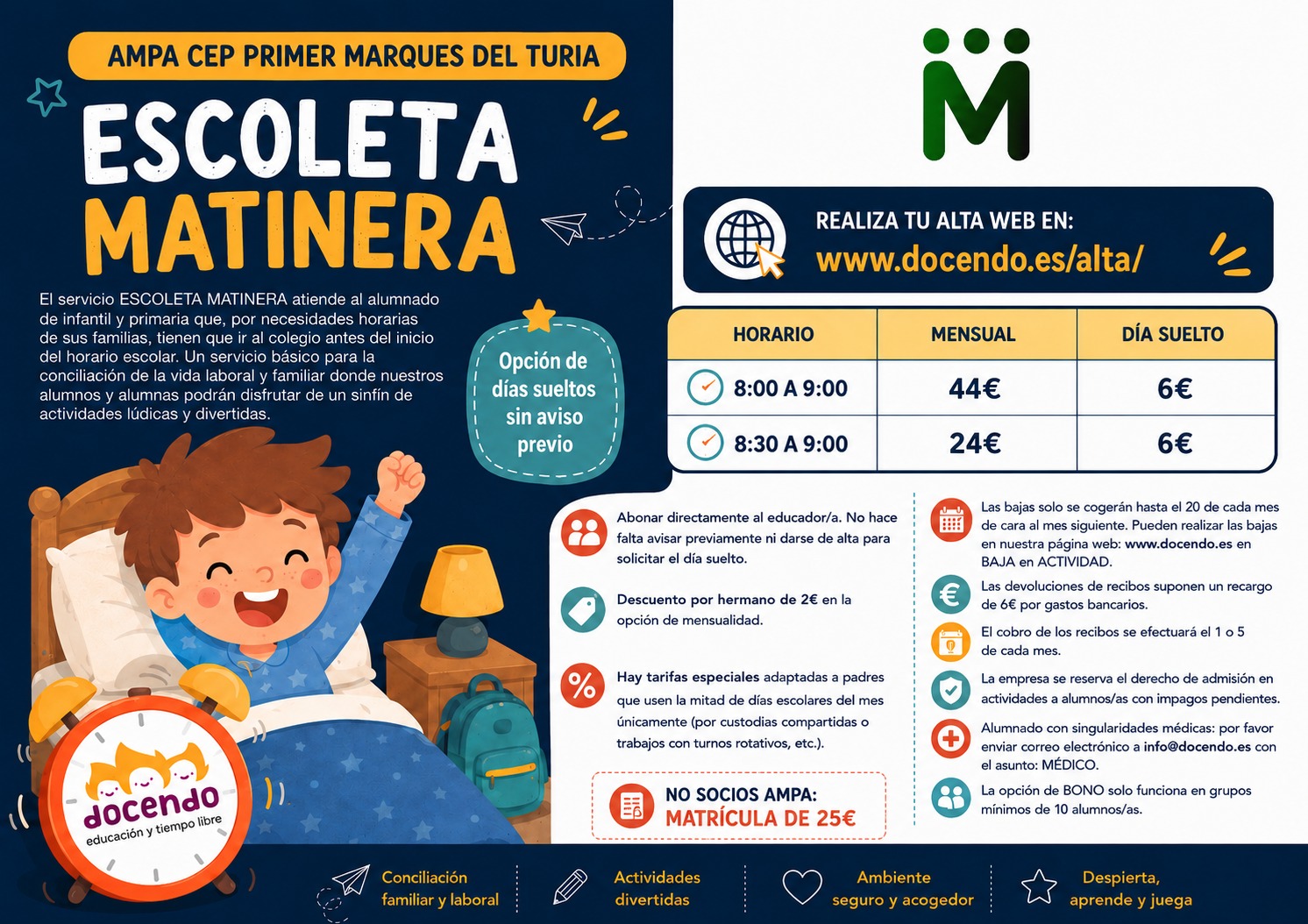 Matinera 2026-27